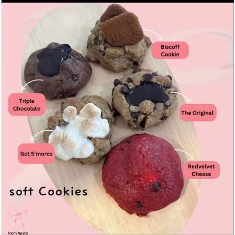 

Soft Cookies Baked From Apato