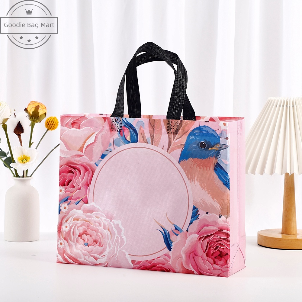 

Membentuk-A60/Goodie bag-Tas Belanja tas Jinjing tas spunbond tas souvenir premium tebal dan kuat/Terlaris lipat jumbo/ waterproof/shopping bag Tas Belanja Murah Karakter Kartun