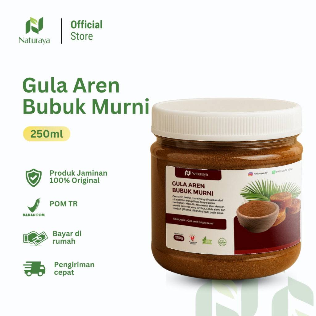 

Naturaya Gula Aren Murni 250gr – Asli, Alami & Tanpa Campuran | Shopee Mall Ori