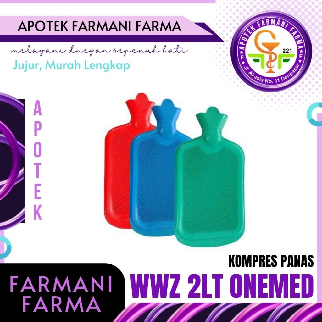 WWZ KOMPRES PANAS 2 LITER / KOMPRES PANAS / HEAT POUCH / KOMPRES HANGAT / KANTONG AIR PANAS / KANTON