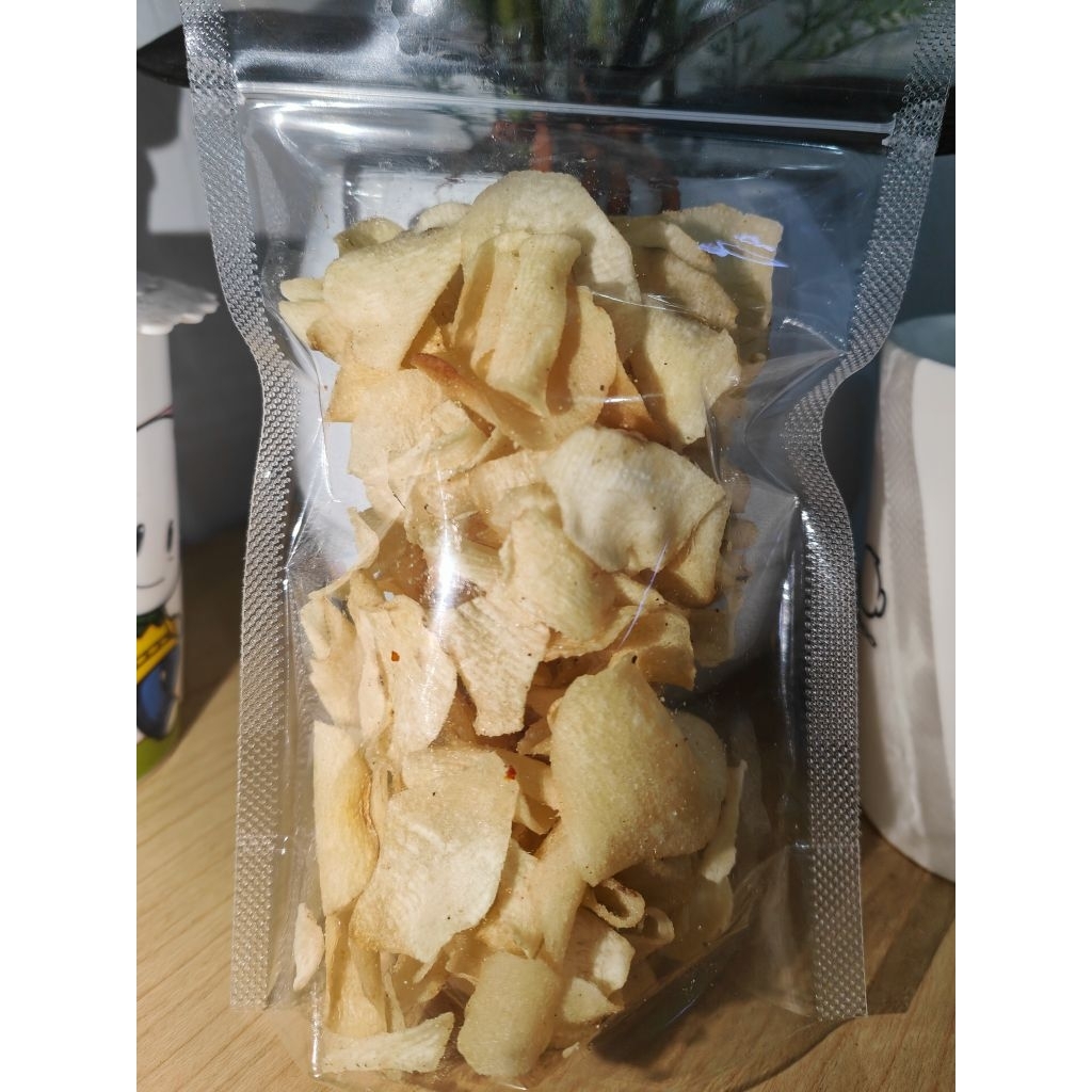 

kripik talas Gurih original berat bersih 125gr