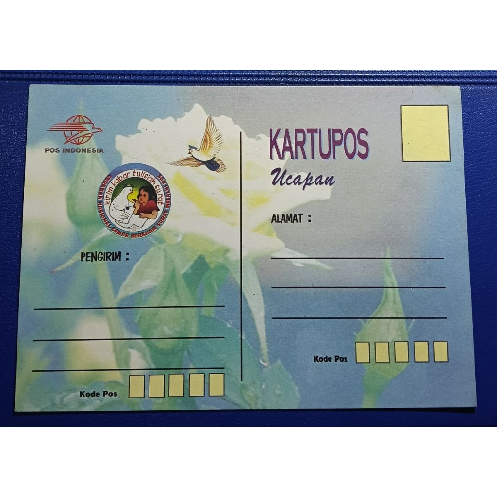 

Kartu Pos Indonesia Original Asli Kartu Pos Ucapan