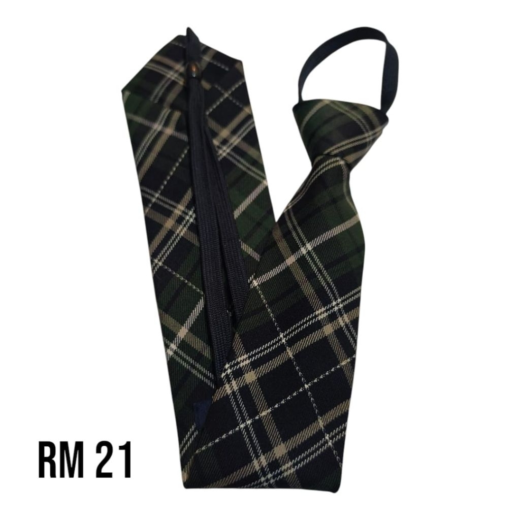 Dasi Instan Resleting Ukuran Slim