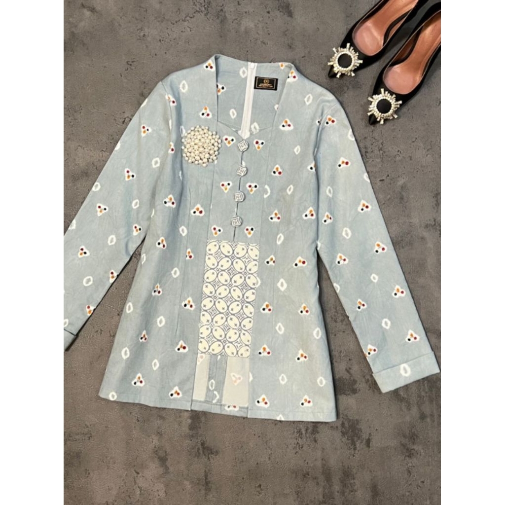 ATASAN BATIK JAWA BATIK KERJA WANITA