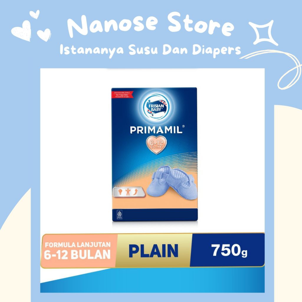 FRISIAN FLAG PRIMAMIL 6-12 BULAN 750 gram | Susu Formula Primamil Nutrisi Tepat untuk Si Kecil