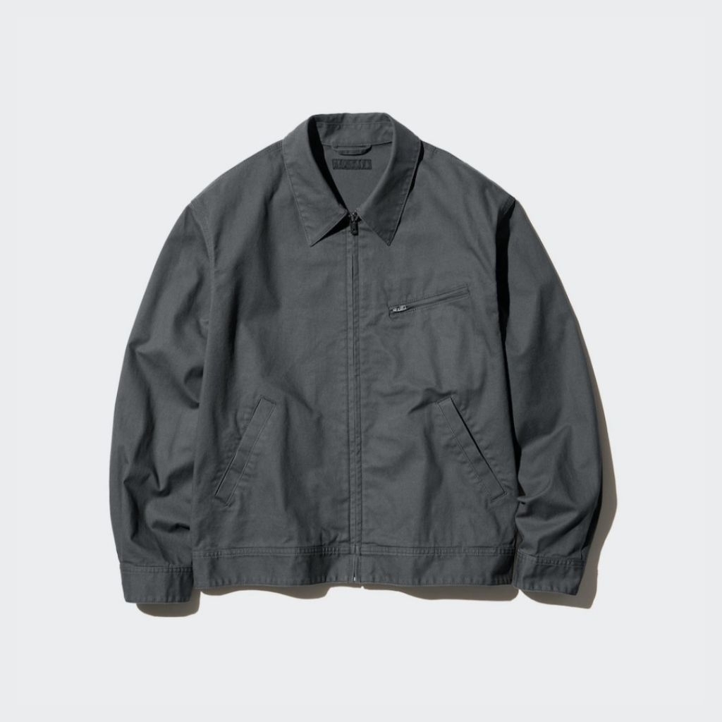Sale Uniqlo Blouson Ritsleting Jacket Original