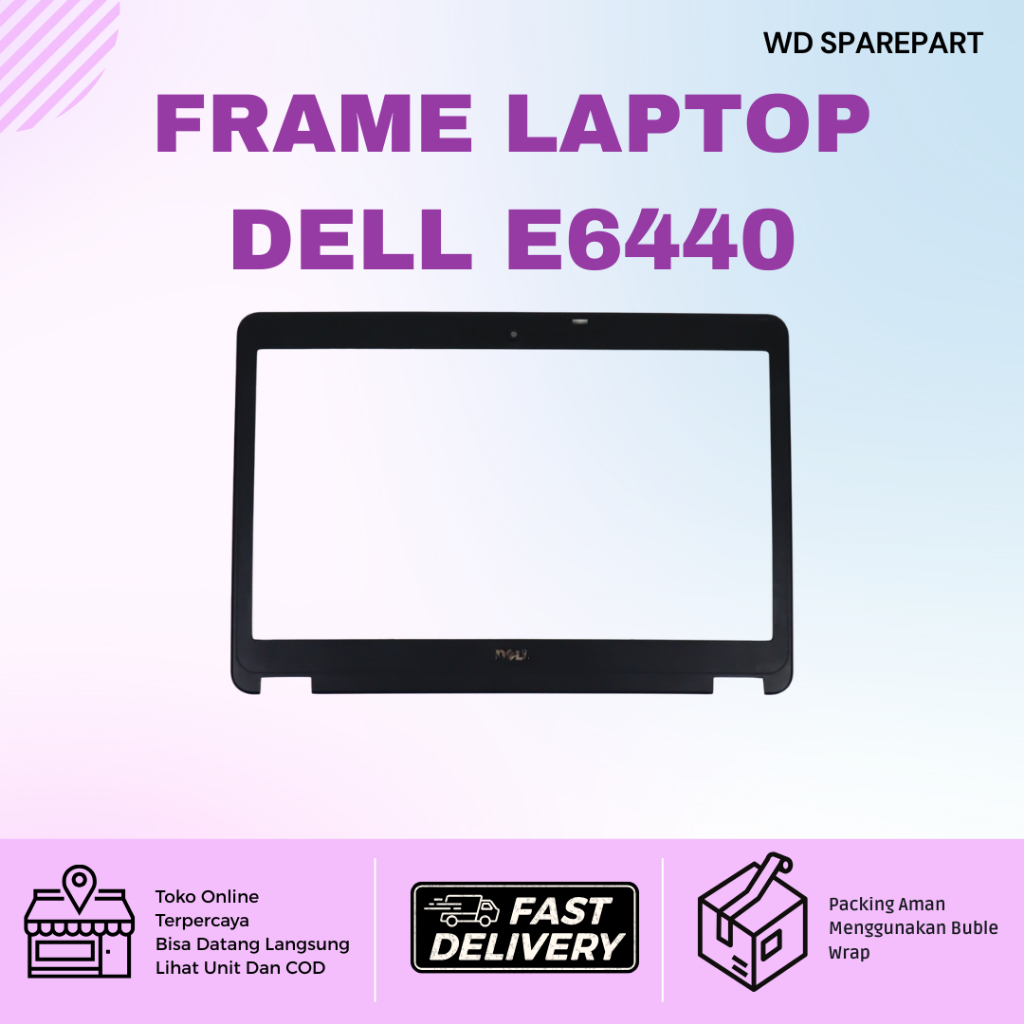 Frame Laptop Dell E6440,6440 | Housing Laptop Berkualitas & Original