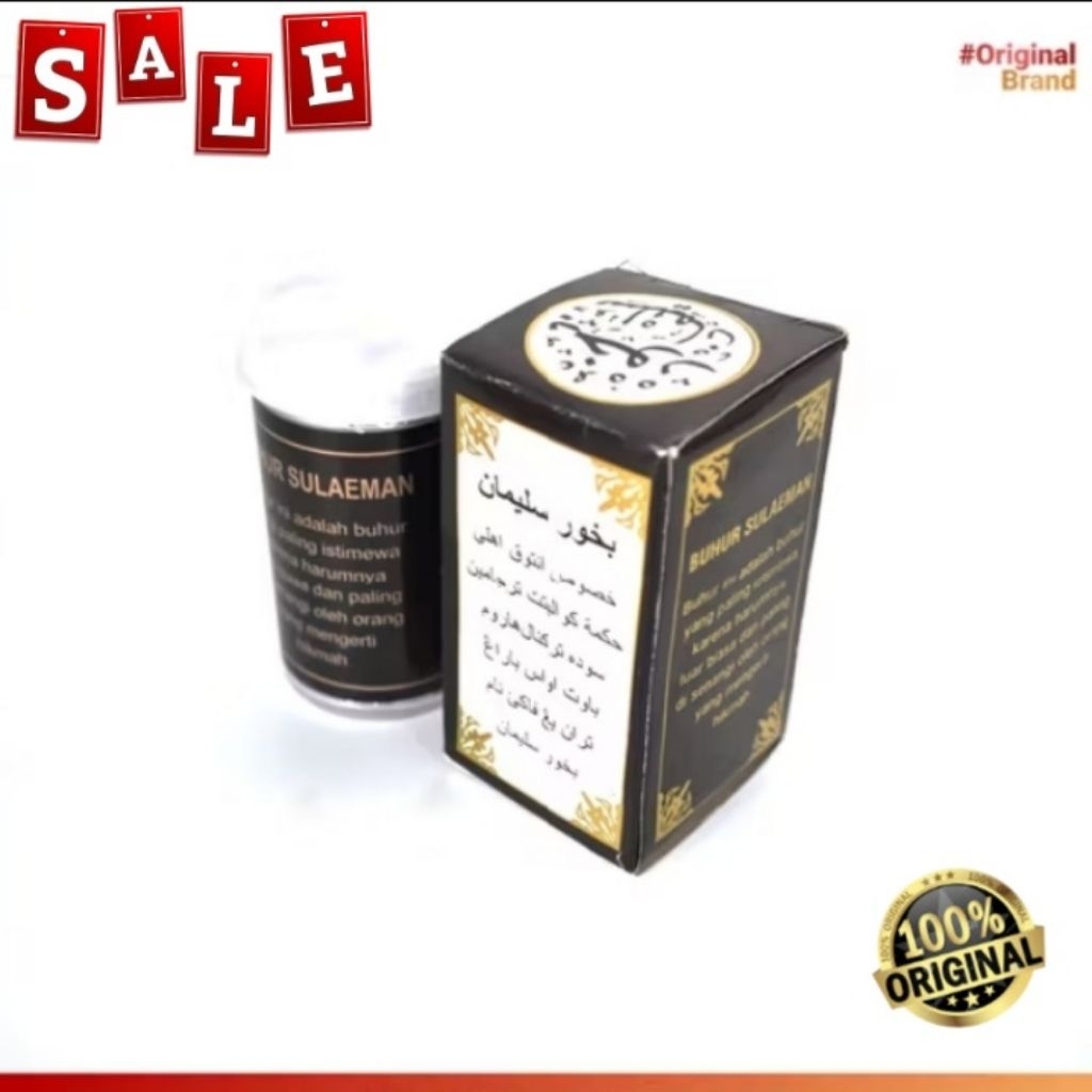 Dupa buhur SULAIMAN kotak buhur sulaiman gaharu kualitas ok
