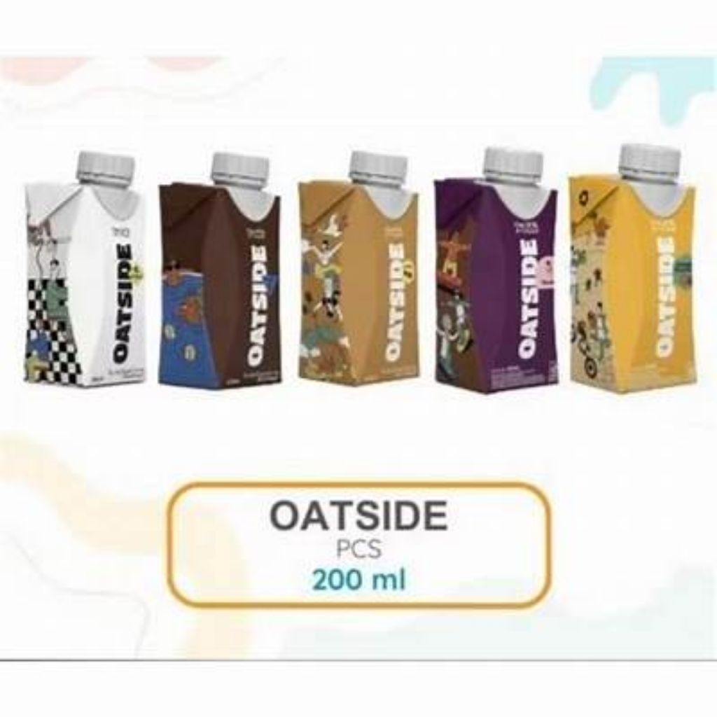 

Oatside 200ml Caps all varian