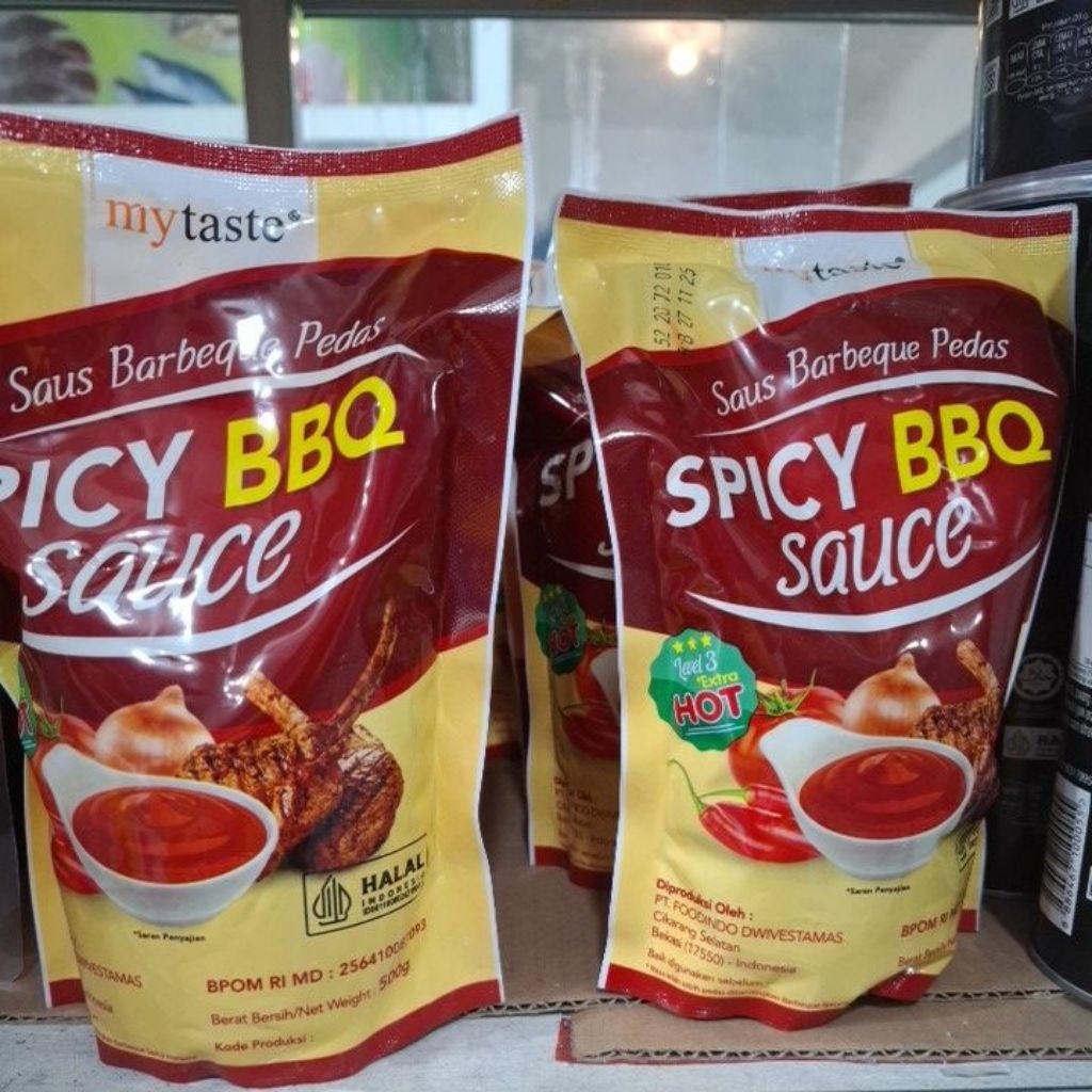 

my taste saus spicy bbQ 500 g