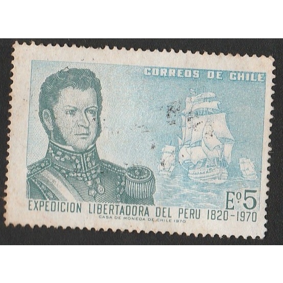 

A 12390 SATU BUAH PRANGKO TEMA EXPEDITION DEL PERU TAHUN 1820 DENGAN KONDISI SUDAH ADA CAP