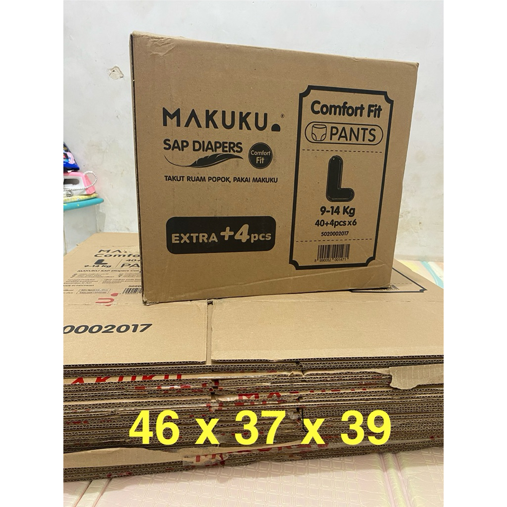 

KARDUS JUMBO MAKUKU 46 x 37 x 39 CM
