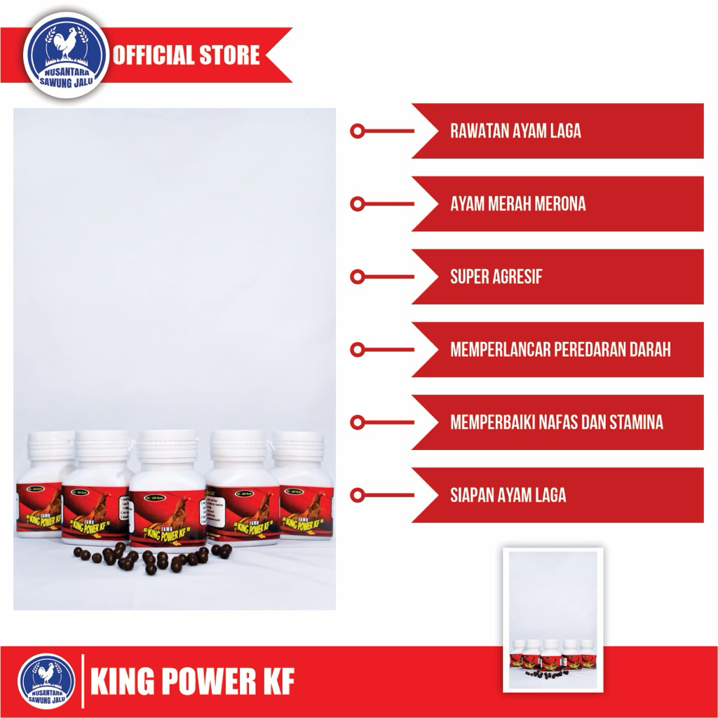 JAMU AYAM KING POWER KF JAMU AYAM LAGA DAN BURUNG