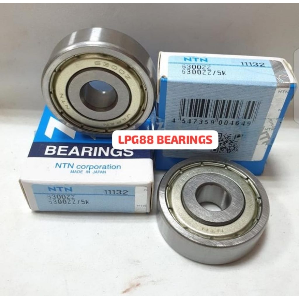 BEARING 6300 ZZ NTN TUTUP BESI 6300ZZ