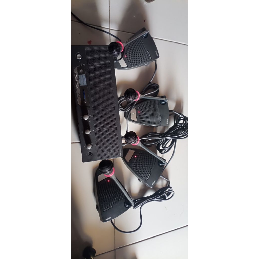 PAKET 16 MIC CONVERENCE BOSCH CCS CURD