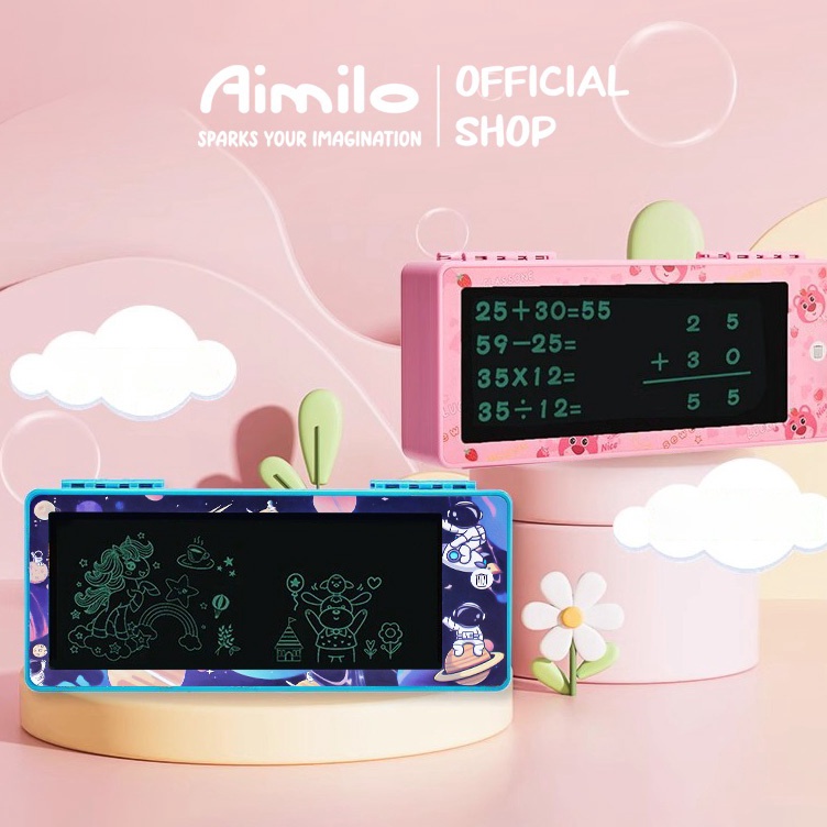 

KODE X5J Aimilo Drawing Box Kotak Pensil Aesthetic Dengan Papan Coret Tempat Pensil Anak Laki Laki Waterproof Kotak Pensil Anak Perempuan