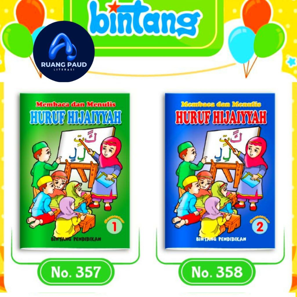 Original | Buku Hijaiyah TK Paud | TK Islam