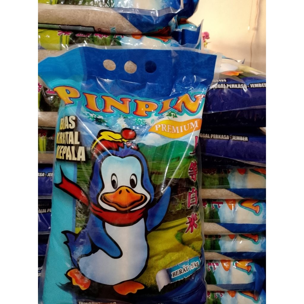 

Beras Pin pin 5kg isi 5POUCH