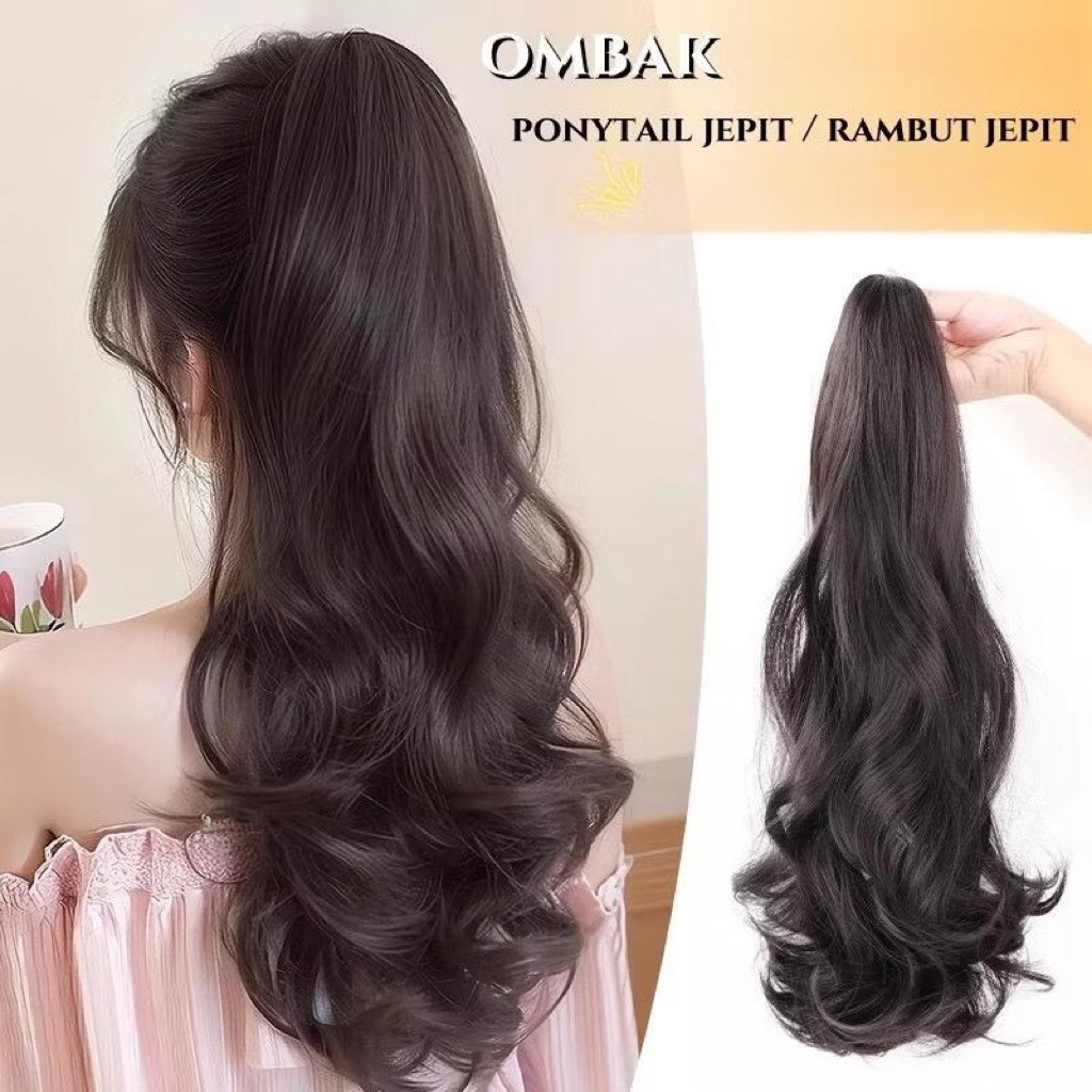 SANGGUL JEPIT IKAL PRINCES/JEPIT RAMBUT PONYTAIL/JEPIT RAMBUT OMBAK/SANGGUL MODERN