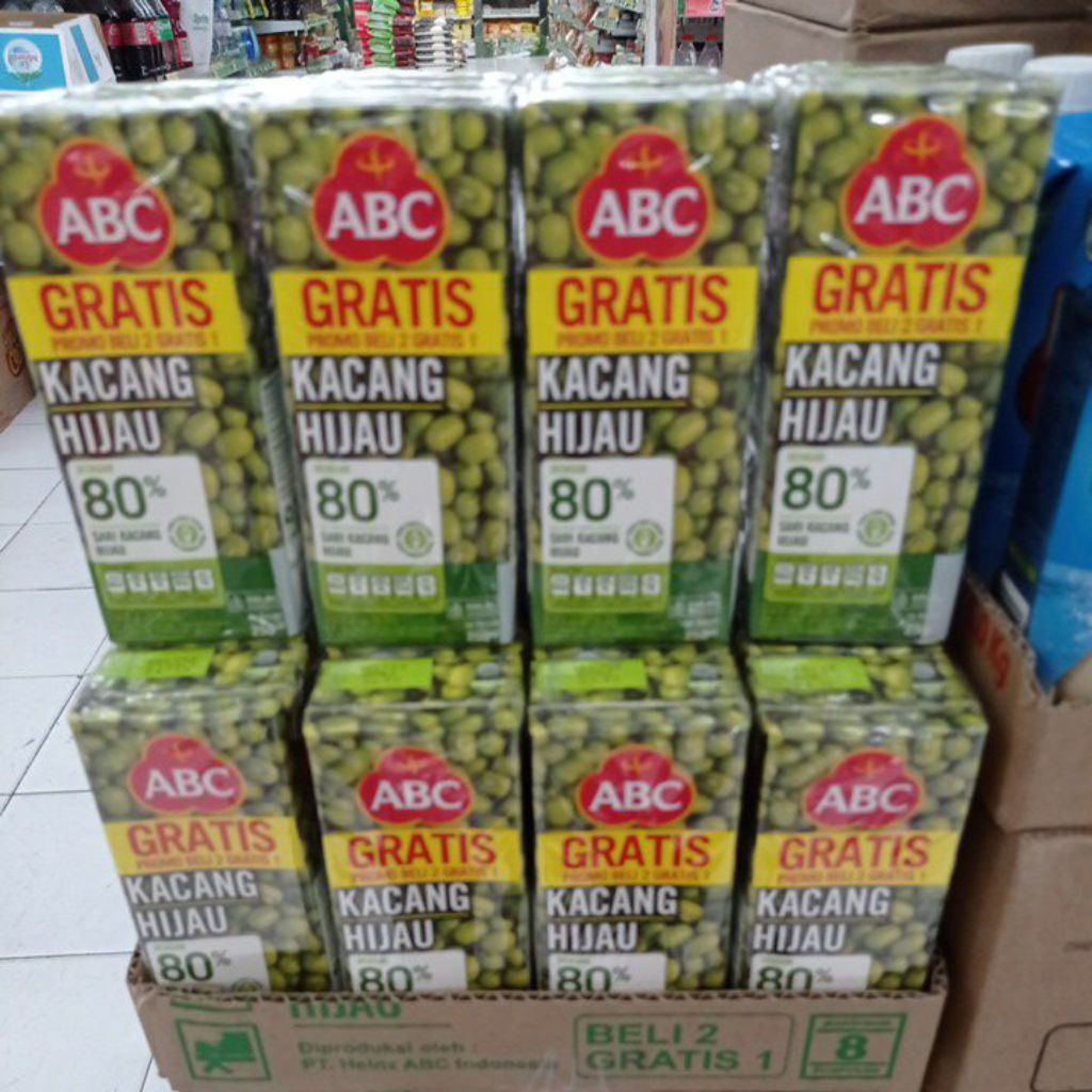 

ABC Kacang Hijau 250 ml beli 2 gratis 1