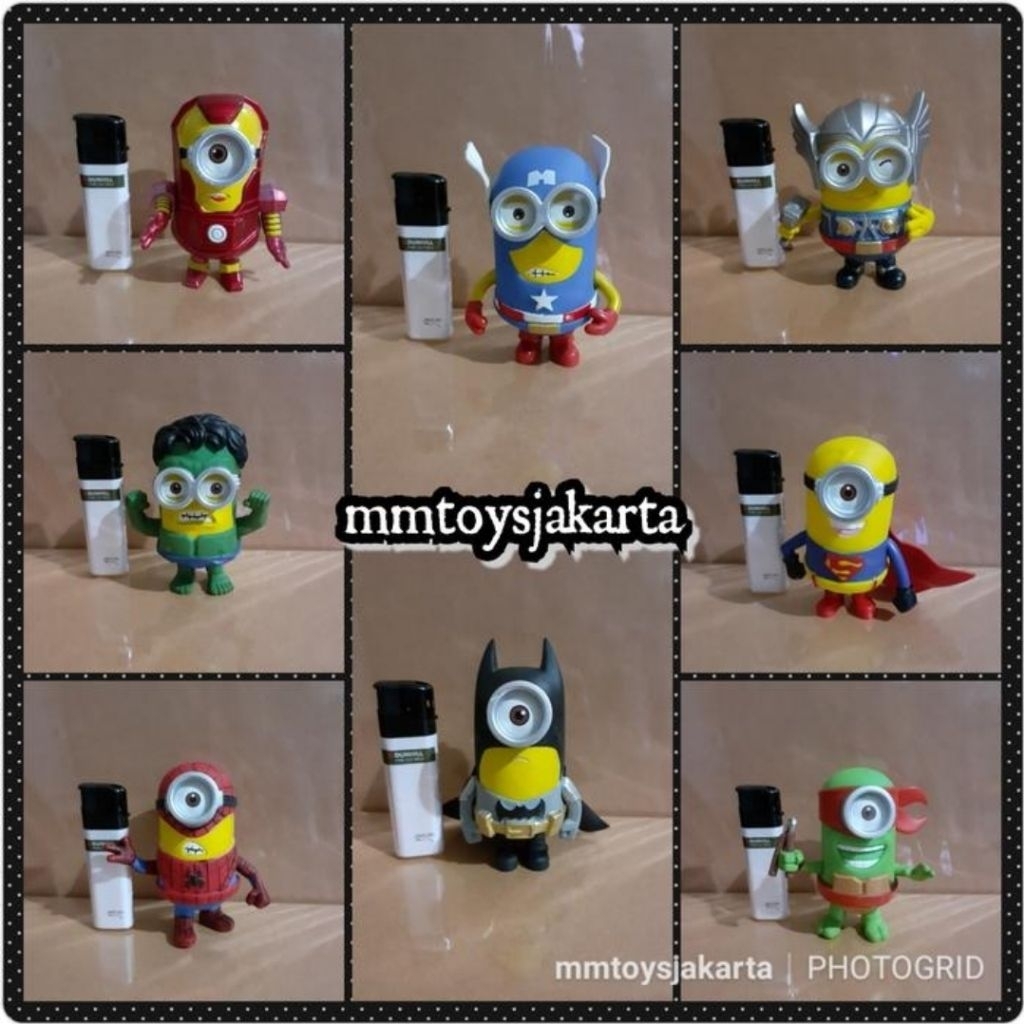 Mainan Minions Superhero (Marvel DC TMNT)
