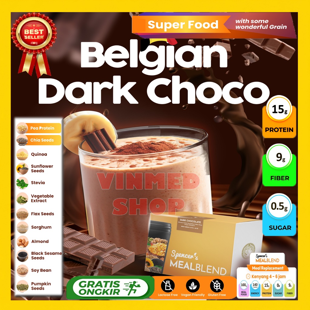 

Spencer's MealBlend Dark Choco / Spencer MealBlend Cokelat