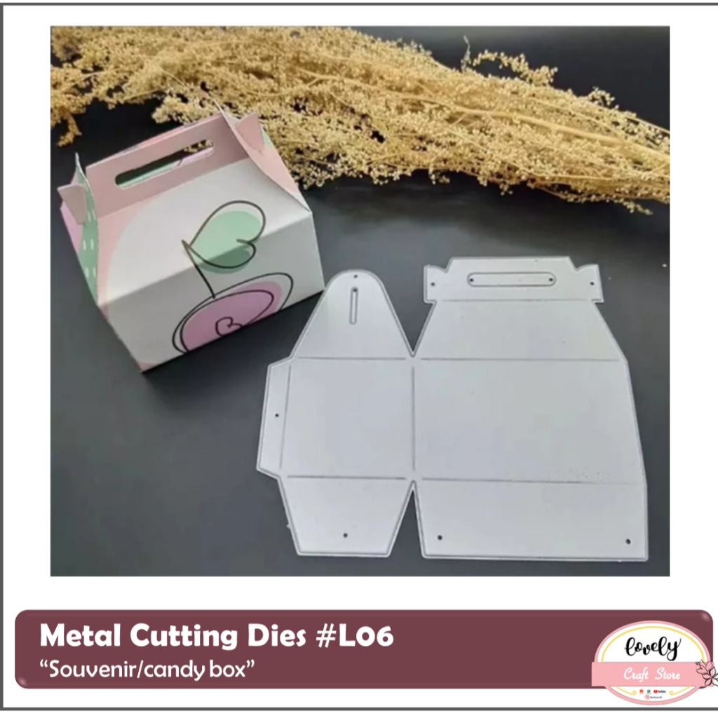 

LovelyCraftStore | Metal Cutting Dies L06 ~ Mold Stencil Metal, Cetakan Stensil untuk bahan mahar, dekorasi, journal, scrapbooking, cards, art deco, etc