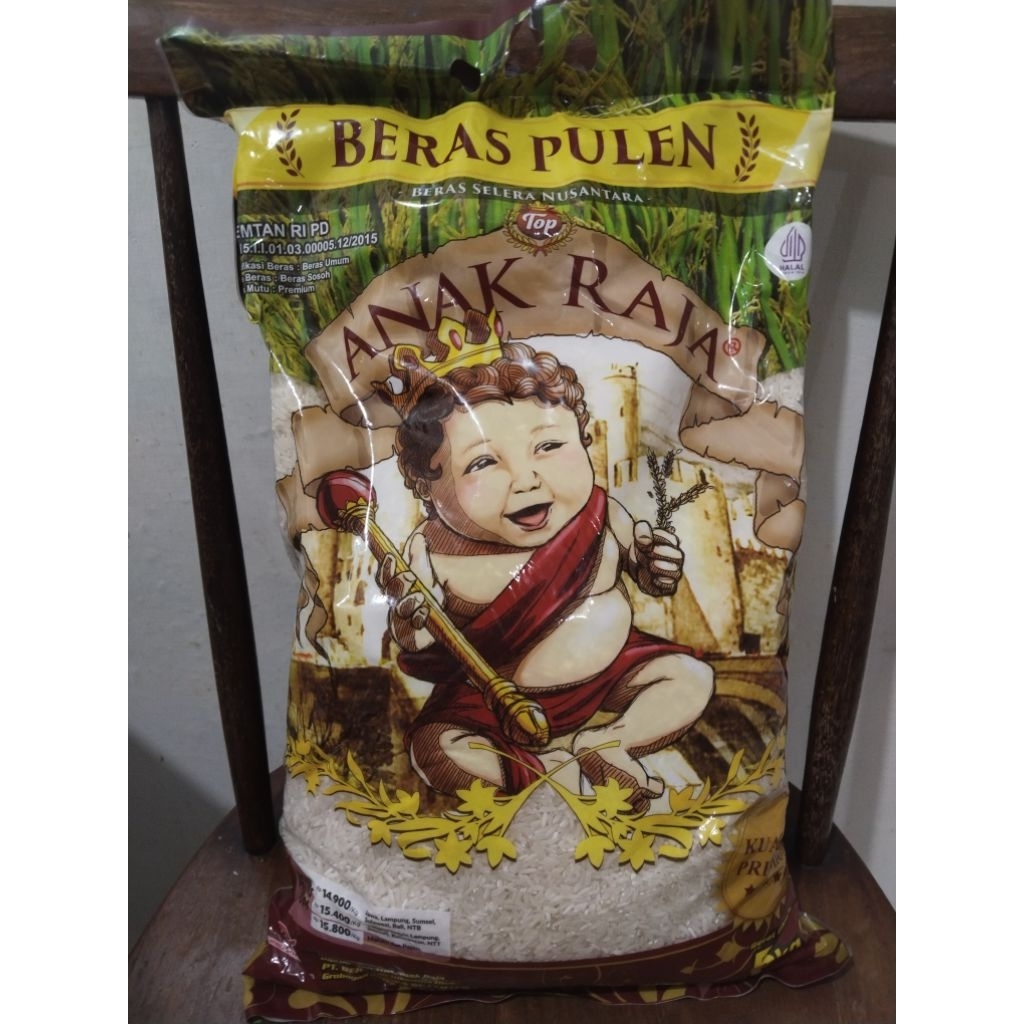 

Beras Pulen Anak Raja 5kg