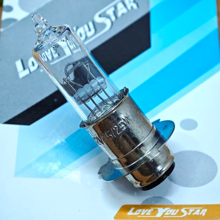 TERMURAH LOVE YOU STAR BOHLAM HALOGEN K3 kaki 3 12v 25/25w 25/35 gl 100 supra x xx max tiger old new
