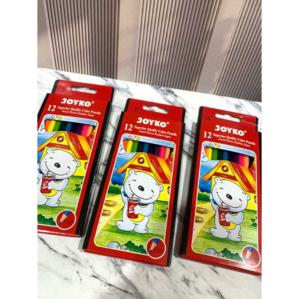 

Joyko Pensil Warna 12 Warna Panjang CP-103
