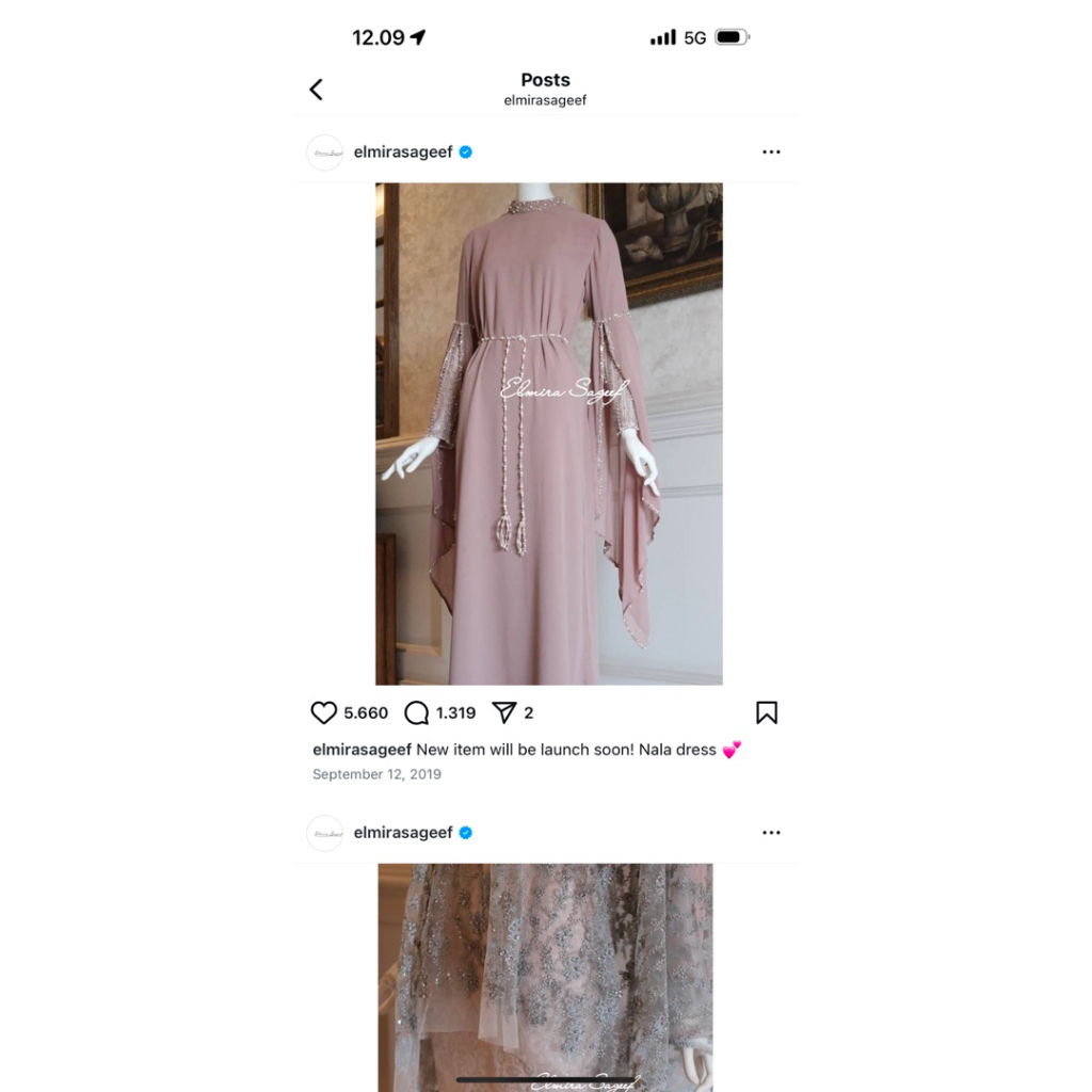 NBU Dress Elmira Sageef