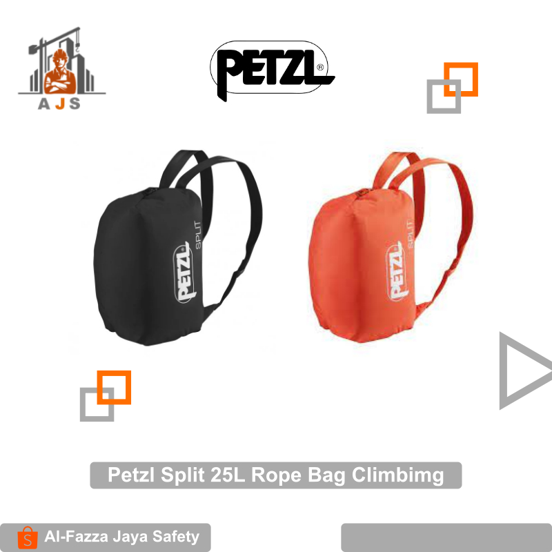 Petzl Split 25L Rope Bag Climbimg / Rope Bag Petzl 25L Split Original