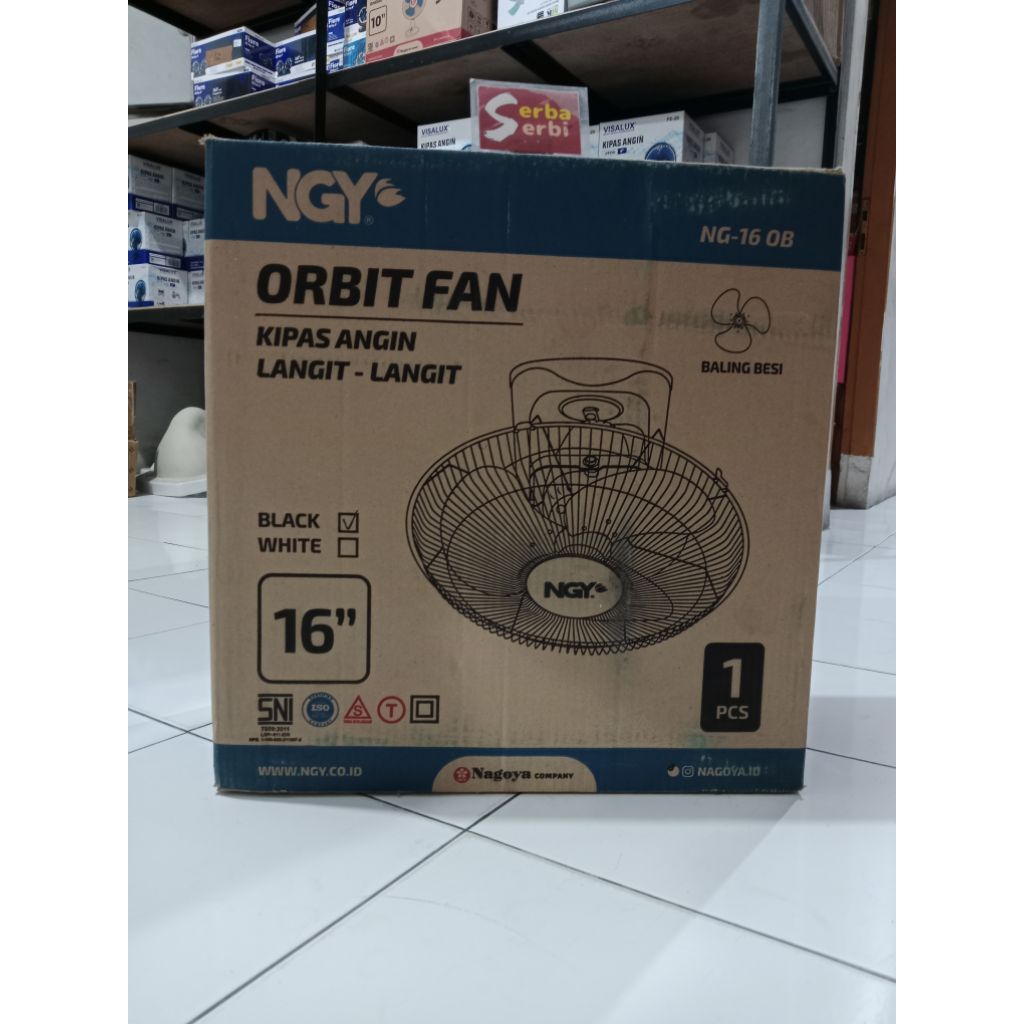 -16" ORBIT FAN-Kipas angin langit plafon