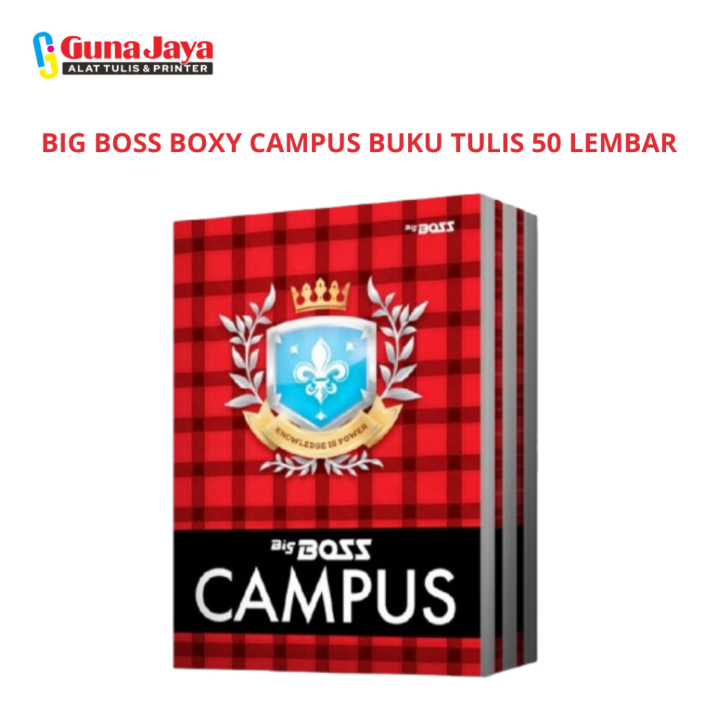 

BIG BOSS BOXY CAMPUS BUKU TULIS 50 LEMBAR