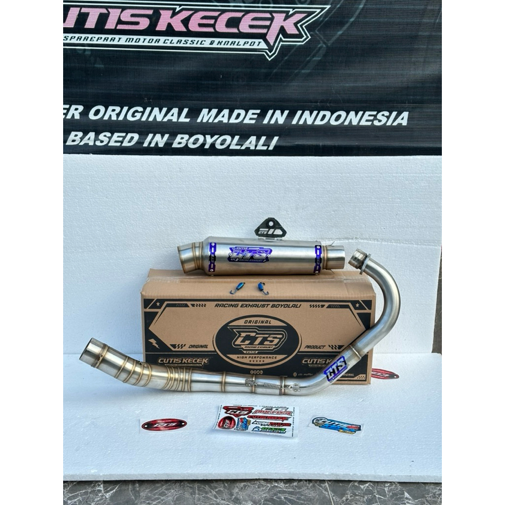 KNALPOT CTS GRADE A CB GL MP TIGER SLINCER TYPE KOMPETISI JENONG