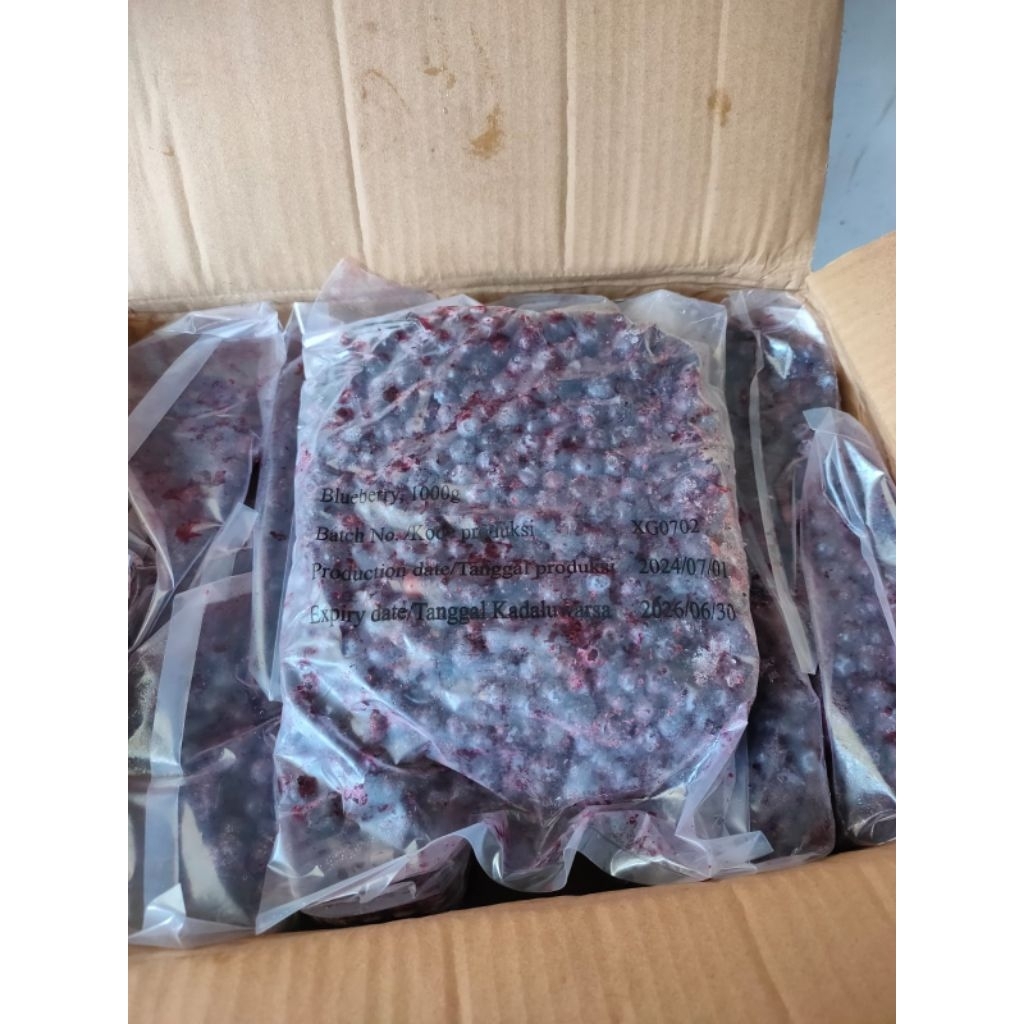 

Blueberry Impor Frozen 1 Kg