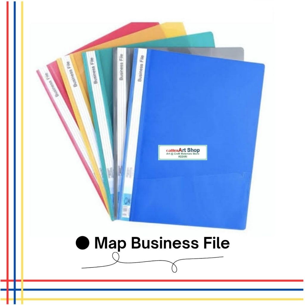 

***HARGA PER 6PCS**!! Map Business File