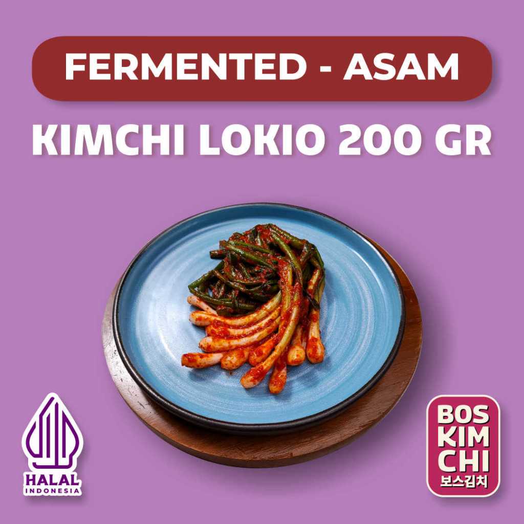 

Kimchi Lokio 200 gr Asam | Boskimchi | Jjokpa Kimchi Fermented