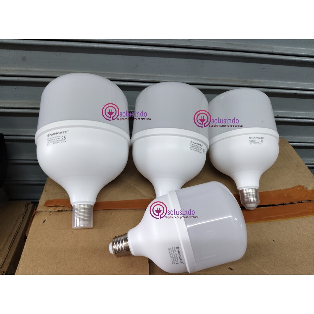 LAMPU LED T BULB 20,30,40 WATT E27 PUTIH