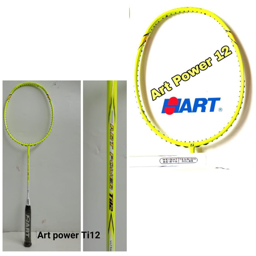 Raket Badminton HART Art Power Ti 12