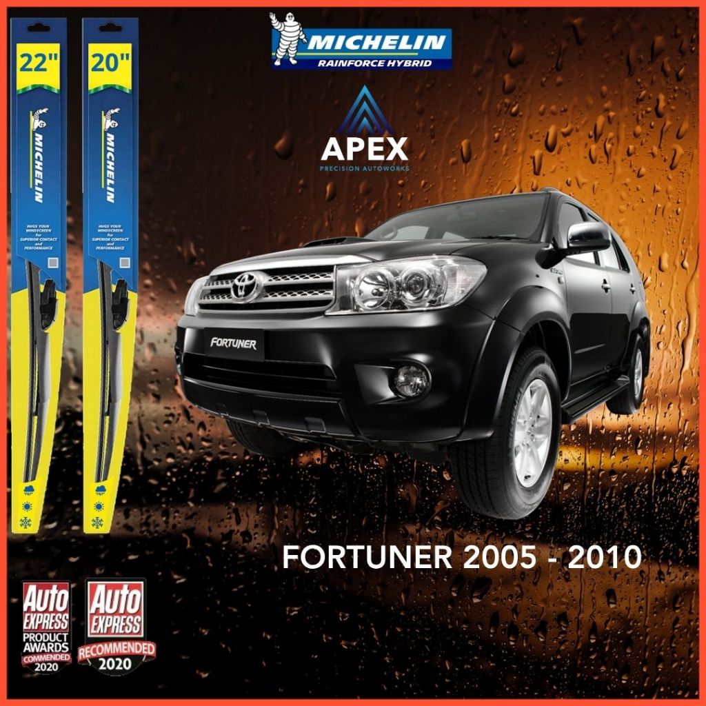 MICHELIN RAINFORCE HYBRID WIPER FOR FORTUNER 2005 - 2010