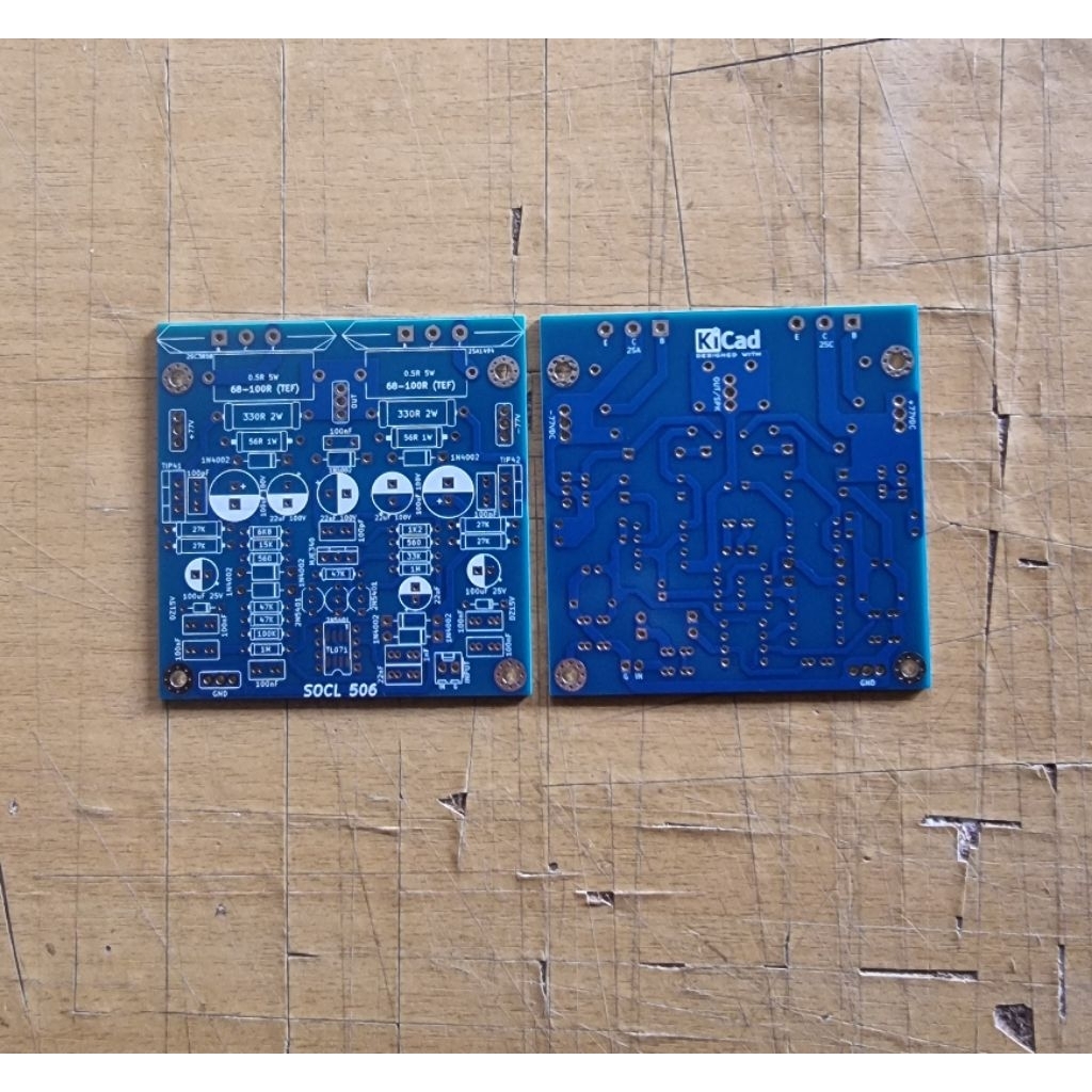 PCB SOCL 506 Amp Dauble layer