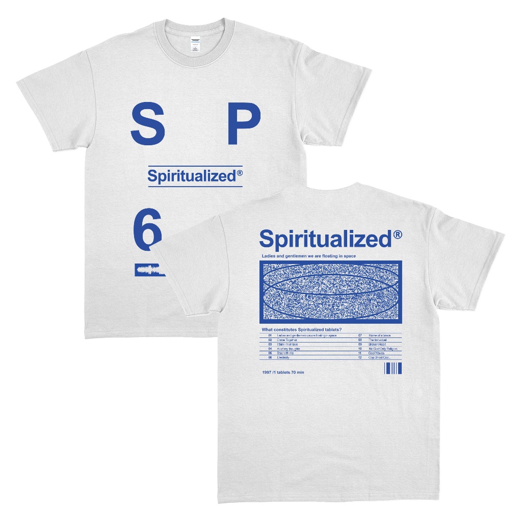 KAOS SPIRITUALIZED - LADIES AND GENTLEMEN WE ARE FLOATING IN SPACE / T-SHIRT BAND