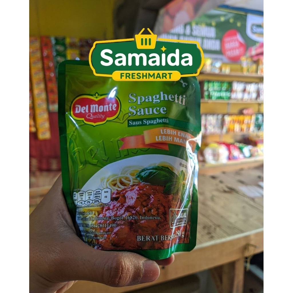 

Spaghetti Sauce Del Monte – Bumbu siap masak, rasa otentik Italia!