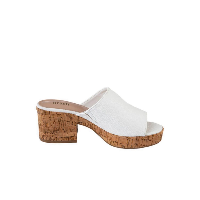 PAYLESS - BRASH REED - WHITE. SEPATU SANDAL WANITA WITH BOX