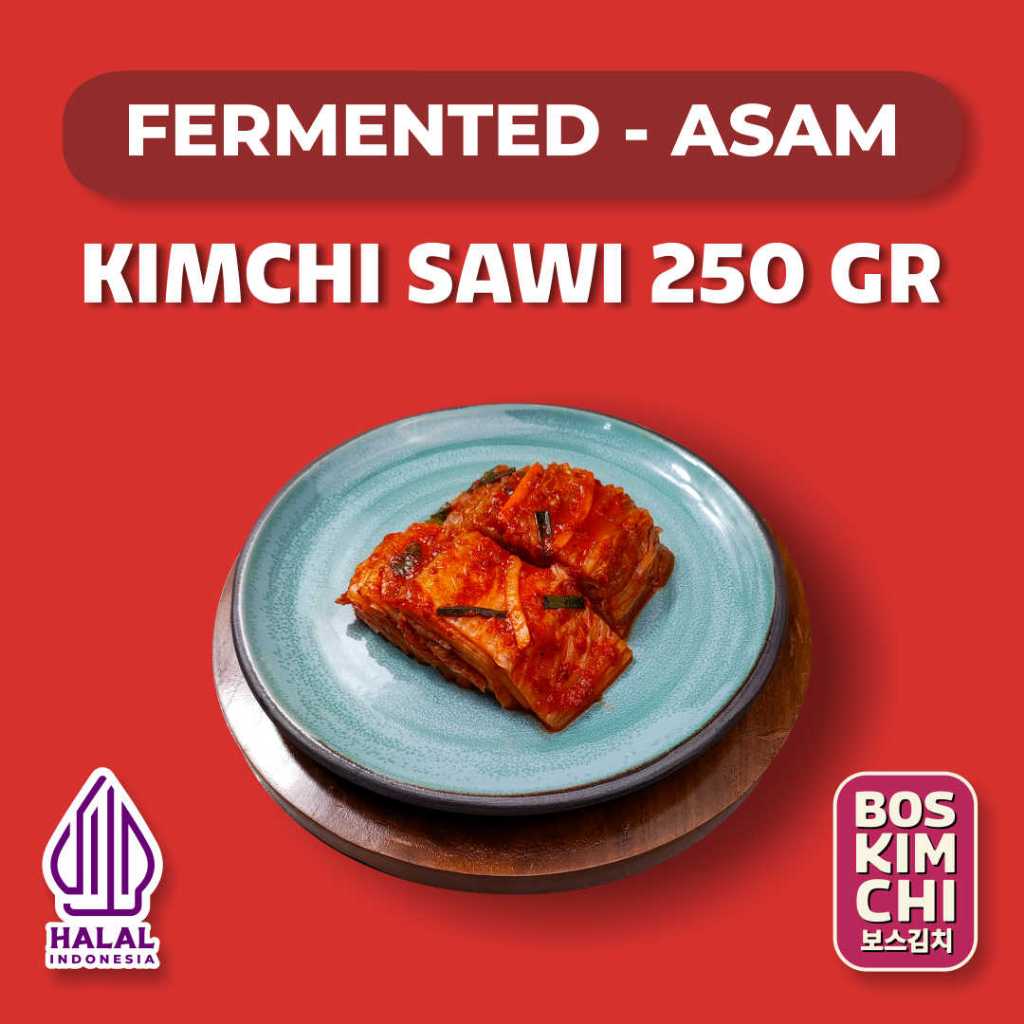 

Kimchi Sawi 250 gr Asam | Boskimchi | Baechu Kimchi Fermented