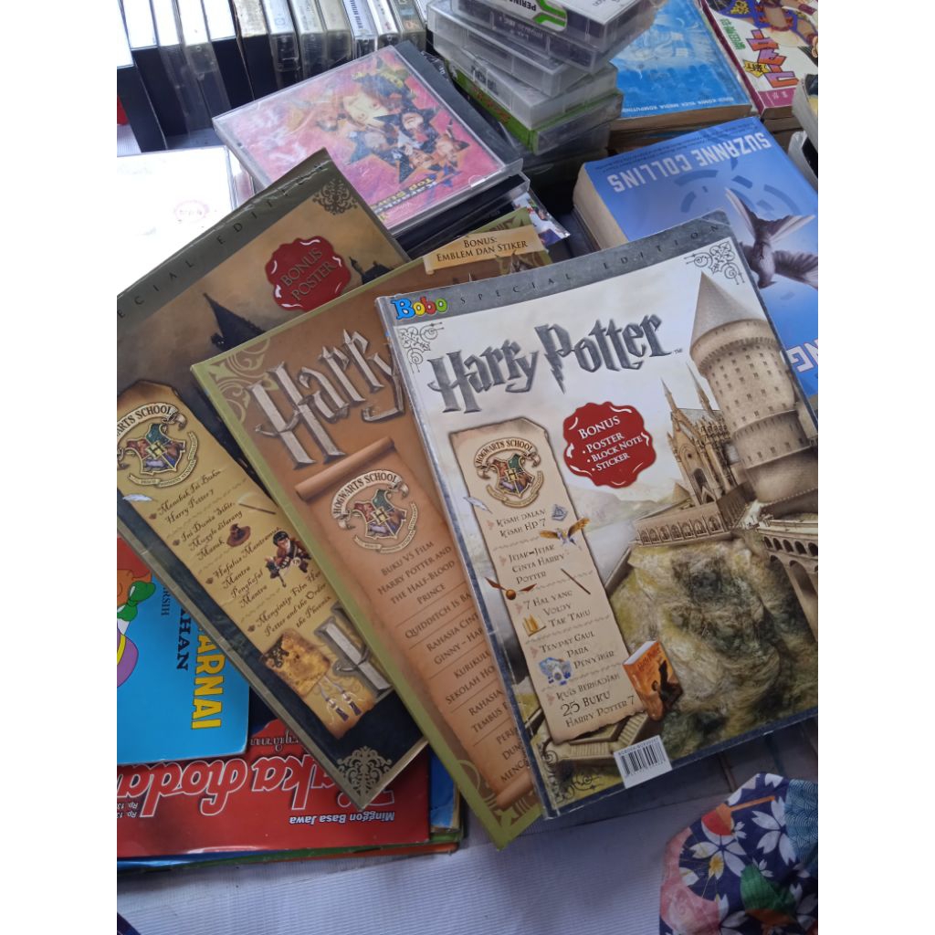 HARRY POTTER, edisi khusus Bobo, Teen, Hai, Cinemags, M2 dan lainnya