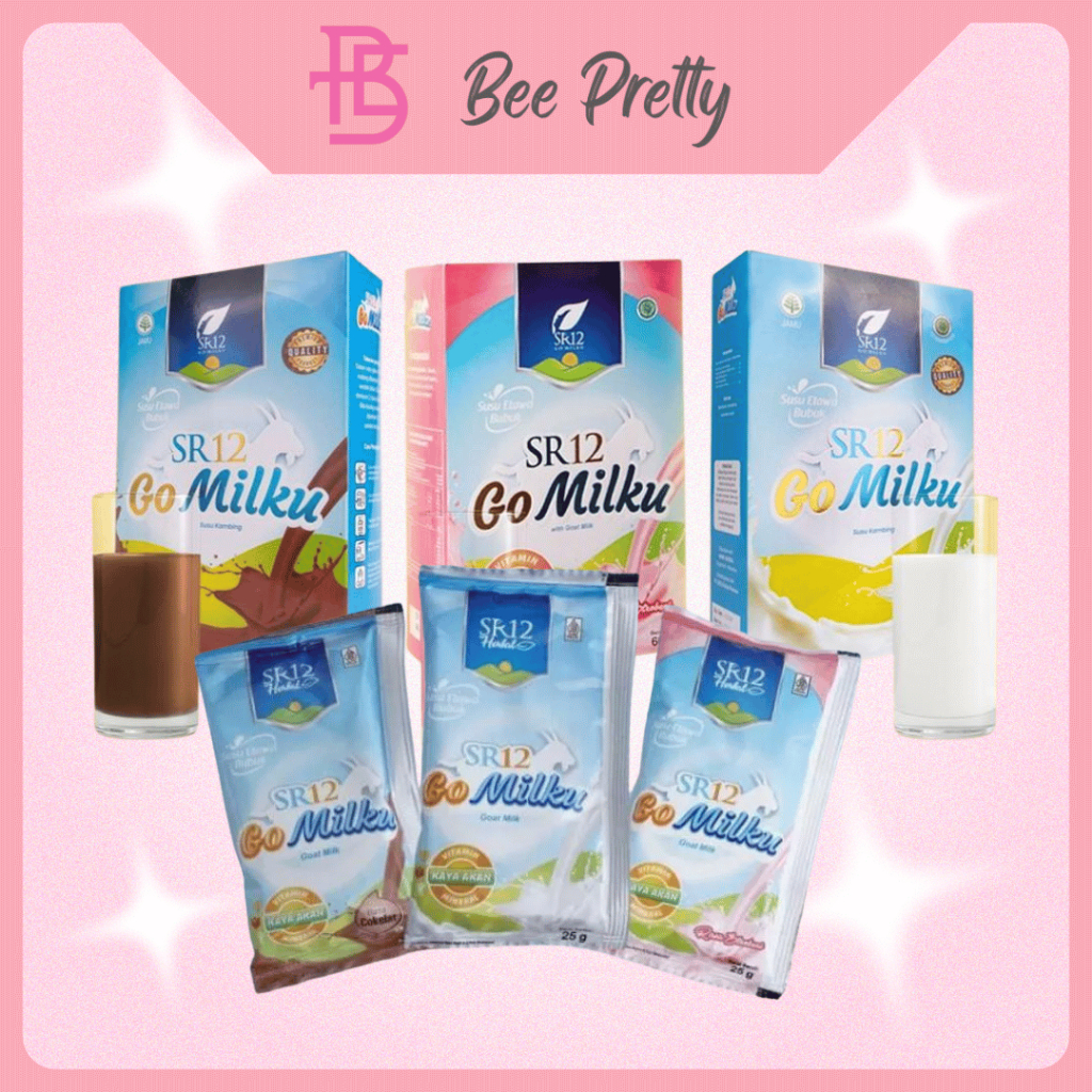 

Susu Kambing Gomilku Etawa SR12 600gr & 200gr / Susu Kambing Putih / Susu Kambing Coklat / Susu Kambing Strawberry