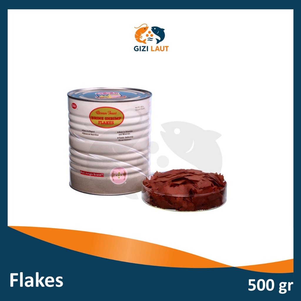 Pakan Benur Udang | Flakes | Flake | Flake OSI | Flakes OSI