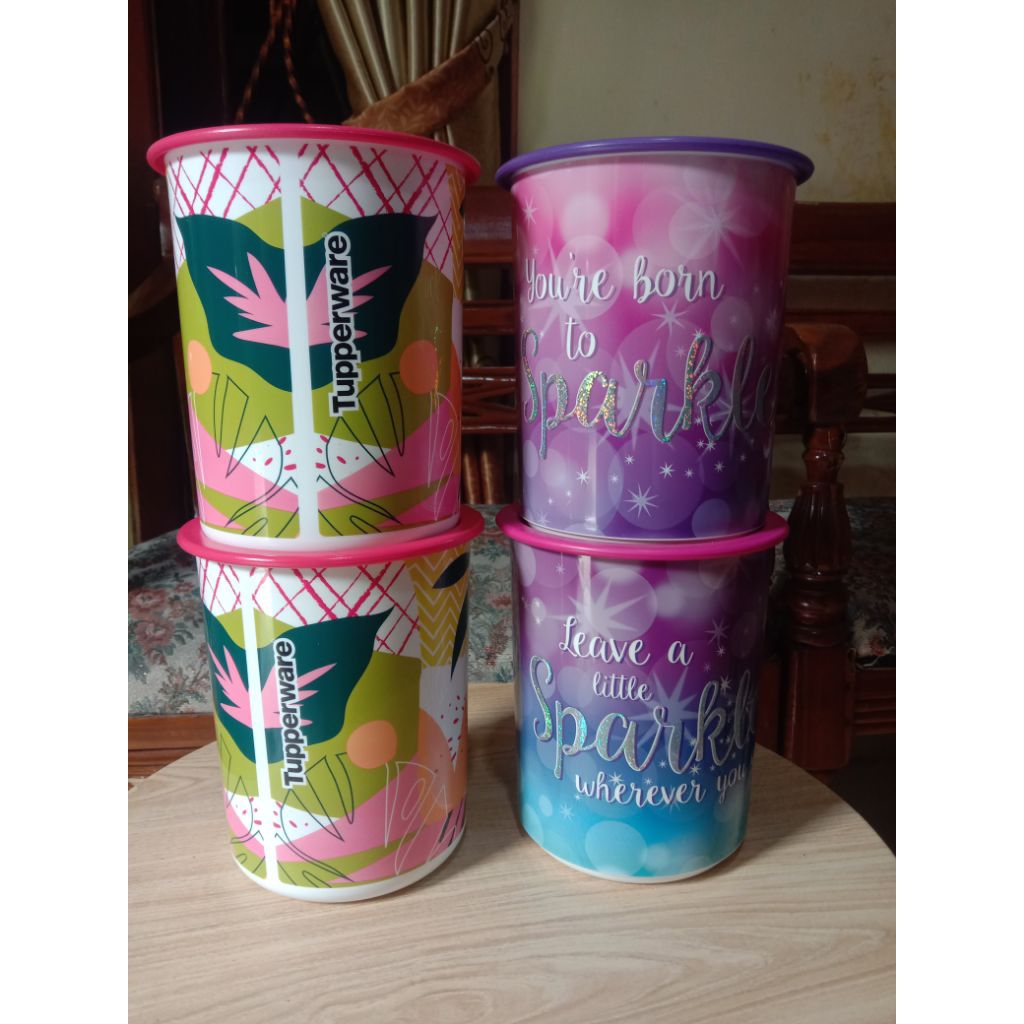 NEW TOPLES TUPPERWARE MINI ORI DAN TUMBLER CANTIK TUPPERWARE